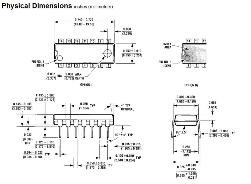 Bridgold 20pcs CD4093BE CD4093 CMOS Quad 2-Input NAND Schmitt Trigger,3V to 15V,DIP-14. - Image 5